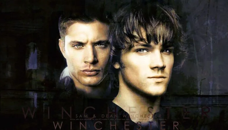 Горизонтальный постер первого сезона сериала Сверхъестественное