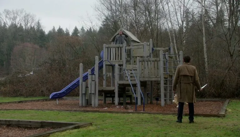 Момент из 19 серии 13 сезона